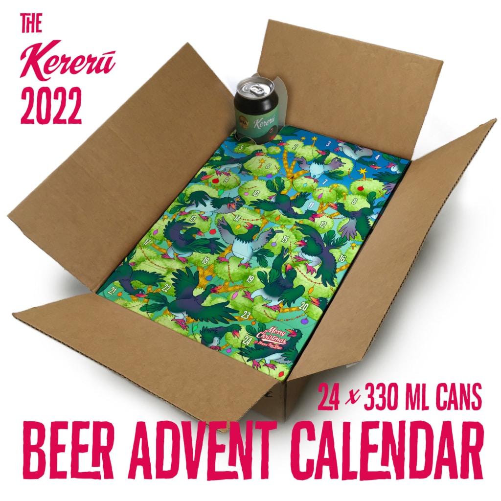 Kereru Beer Advent Calendar Christmas Beer Limited Edition